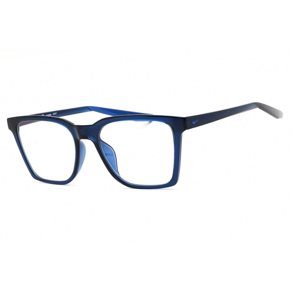 NWT Nike NIKE BOUT BL HF0157 410 Blue Rectangle Eyeglasses 54mm